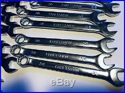 Craftsman 60 pc Combination Wrench Set Metric MM & Standard SAE LOT NEW Polished