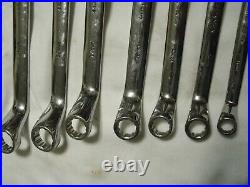 Craftsman 7pc polished double box end deep offset metric wrench set