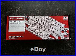 Craftsman 8 pc Piece 12 pt Boxed End Combination Offset Metric MM Wrench Set