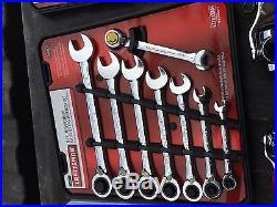 Craftsman 8pc Reversible Ratcheting Wrench Set Inch/Metric Dog Bone Wrench 4X