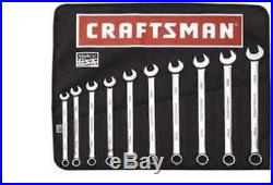Craftsman 9-1624 10 Piece 12 Point FP Wrench Combination Set Metric