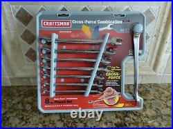 Craftsman Cross-Force Combination 8 -Pc Wrench Set Metric USA