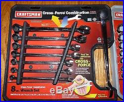 Craftsman Cross Force Wrench Sets Metric SAE NOS USA 9-46520 9-46521