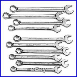 Craftsman Industrial 10 pc SAE Metric Jumbo Wrench Set USA 25mm-32mm 1-1/8-1-1/2