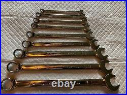 Craftsman Industrial 9-pc Sae/standard Full Polish Combo. Wrench Lot