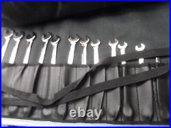 Craftsman Industrial USA NOS Full Polish Metric MM Wrench Set 14 pcs PN 24988