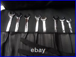 Craftsman Industrial USA NOS Full Polish Metric MM Wrench Set 14 pcs PN 24988