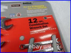 Craftsman Metric MM Combination Wrench Set, USA NOS, 6 pt, 12 pcs NIP PN 47237
