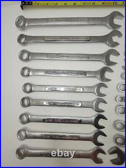 Craftsman Open End Wrench Set Lot Combination, Ratchet SAE & Metric Tools