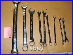 Craftsman PROFESIONAL Metric Combo Wrench Set 25 18 17 12 11 8 7 MIDGET Set LOT4