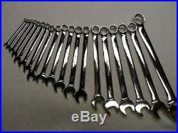 Craftsman Professional Metric MM Full Polish Combination Wrench Set 19 pcs