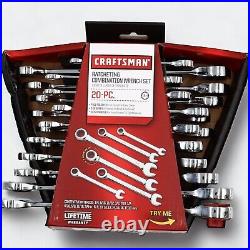 Craftsman Ratcheting Combination Wrench Set 20 Pieces