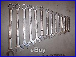 Craftsman Tools 28Pc Combination Wrench Set SAE & Metric Made in USA