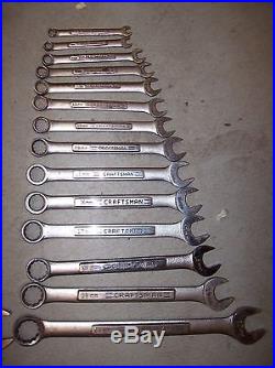 Craftsman Tools 28Pc Combination Wrench Set SAE & Metric Made in USA