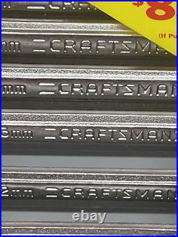 Craftsman USA 12 pt. Metric 12 pc. Combination Wrench Set NOS New Old Stock