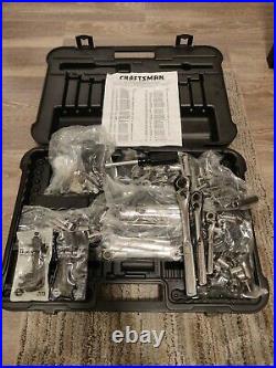 Craftsman USA 155pc Mechanics Tool Set NOS 1/2 3/8 1/4 Metric SAE Socket Wrench