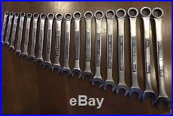 Craftsman USA 18PC Piece Metric 7mm-24mm Combination Wrench Set