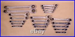 Craftsman USA 21Pc SAE & Metric Ratcheting Wrench Set 7mm to 21mm 1/4 to 1-1/4