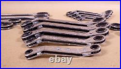 Craftsman USA 21Pc SAE & Metric Ratcheting Wrench Set 7mm to 21mm 1/4 to 1-1/4