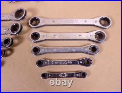 Craftsman USA 21Pc SAE & Metric Ratcheting Wrench Set 7mm to 21mm 1/4 to 1-1/4