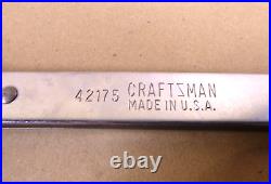 Craftsman USA 21Pc SAE & Metric Ratcheting Wrench Set 7mm to 21mm 1/4 to 1-1/4