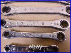 Craftsman USA 21Pc SAE & Metric Ratcheting Wrench Set 7mm to 21mm 1/4 to 1-1/4