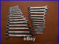 Craftsman USA 28 pc. SAE/Metric 6 pt. Combination Wrench Set