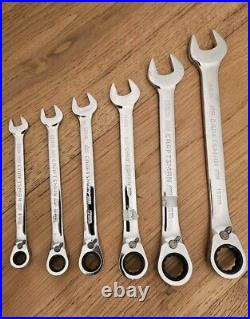 Craftsman USA Metric 6pc Reversible Ratcheting Wrench Set 8MM-19MM