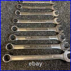 Craftsman USA Metric Wrench Set 6-20 MM No Skips VA