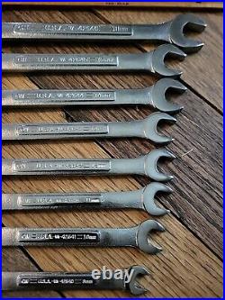 Craftsman VA Series Metric Combination Wrenches Set of 8 with Ratchet End 12 Pt