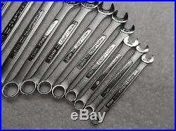 Craftsman Vintage Super-Tuff Steel Metric MM Wrench Set USA Part # 42908
