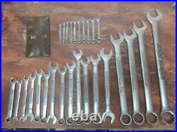 Craftsman Wrench Set combination open sae metric 27 pieces mm
