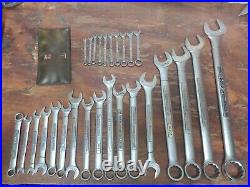 Craftsman Wrench Set combination open sae metric 27 pieces mm