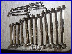Craftsman metric 21 PIECE Open 12 Point Box WRENCH SET combination new 6mm-26mm