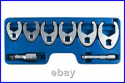Crowfoot Crowsfoot Wrench Spanner Set 33mm 36mm 38mm 41mm 46mm 50mm IN CASE