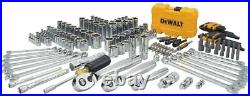 DEWALT DWMT73803 168-pc 1/4-in 3/8-in 1/2-in Mechanics Tools Kit & Socket Set