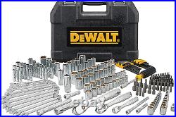 DEWALT Mechanics Tool Set 205-Pc Tooth Ratchets Sockets Wrench Bits DWMT81534
