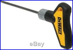 DEWALT Ratcheting T Handle Set 31 Piece Allen Wrench Tool Kit Hex Key Metric SAE