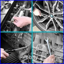DURATECH 497PC Hand Tool Set Mechanics Wrench Socket kit Ratchet Set SAE /Metric