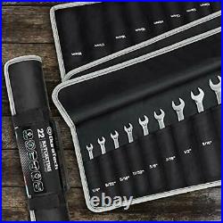 DURATECH Ratcheting Combination Wrench Set, SAE & Metric, 22-Piece, SAE&Metric