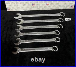Easco 6 Piece Jumbo Metric Wrench Set 19,29,22,23,26mm Sizes Made in USA NOS