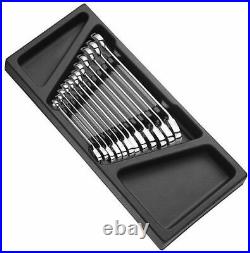 Expert (Mac Tools) E194938 12 Piece Ratchet Combination Wrench Set 8-19mm New