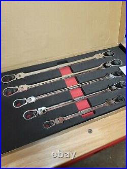 Ez Red Double Box Extra Long Wrench Set metric WR5ML