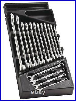 FACOM MOD. 440-1 16 Pce Combination Spanner Wrench Set 6-24mm in Plastic Tray