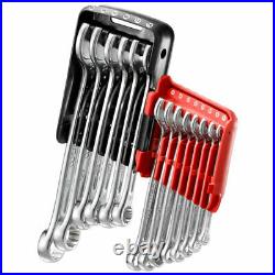 Facom 440. JP14 14 Piece Combination Spanner Wrench Set 7-24mm Metric in Clip