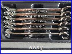 For Snap-on Tools NEW 6pc Metric 6pt Double End Flare Nut Wrench Set RXFMS606B