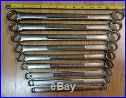 Forged in USA Made = CRAFTSMAN = 9 pc. METRIC Double BOX END WRENCH SET NEW! Mm