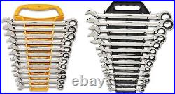 GEARWRENCH 13 Pc. 12 Pt. Reversible Ratcheting Combination Wrench Set