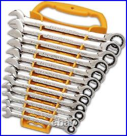 GEARWRENCH 25 Pc. Combination Ratcheting Wrench Set, SAE/MM 86700