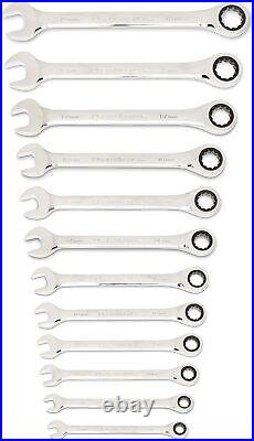 GEARWRENCH 25 Pc. Combination Ratcheting Wrench Set, SAE/MM 86700